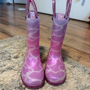 Western Chief Pink Kids Boots